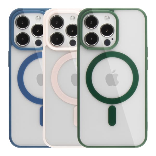 Чехол NEW TPU Color with Magsafe для iPhone 13 Pro Max 0 White / Белый Новый