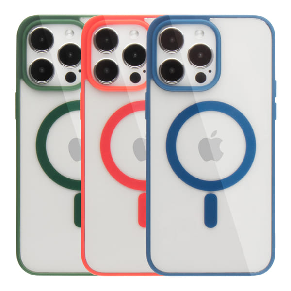 Чехол NEW TPU Color with Magsafe для iPhone 14 Pro 0 White / Белый Новый